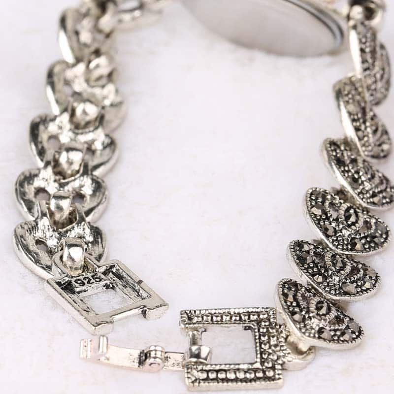 Women's Crystal Heart Bracelet Watches - Dazpy