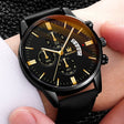 Men's Stainless Steel Quartz Watch - Dazpy