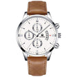 Men's Stainless Steel Quartz Watch - Dazpy