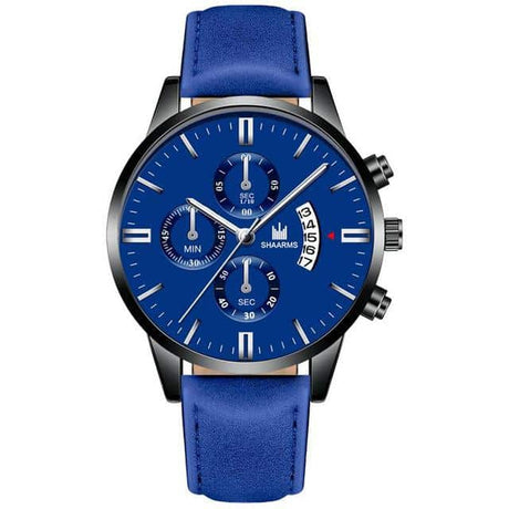 Men's Stainless Steel Quartz Watch - Dazpy