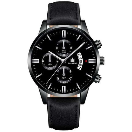 Men's Stainless Steel Quartz Watch - Dazpy