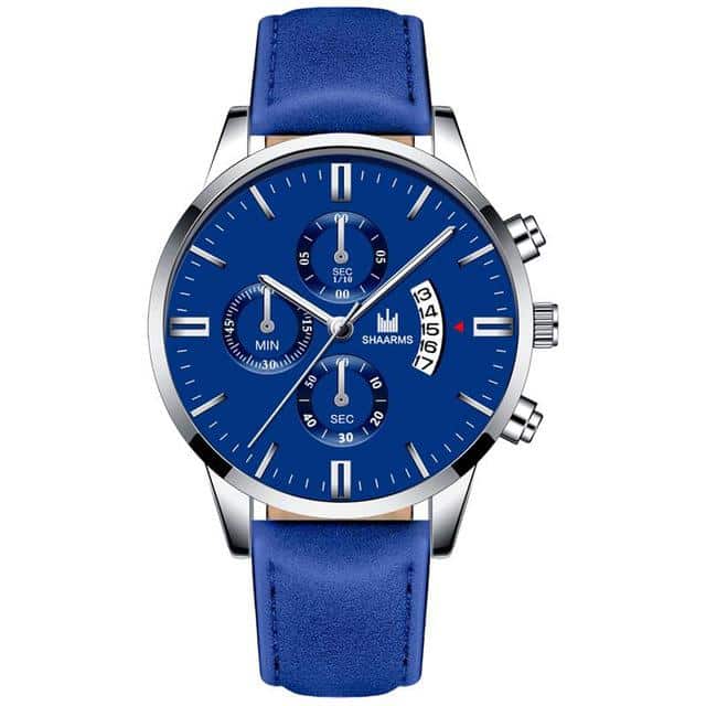 Men's Stainless Steel Quartz Watch - Dazpy