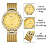 Waterproof Women's Watch with Diamonds - Dazpy