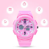 Women's Two Color Design LED Sport Watch - Dazpy