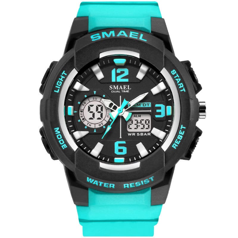 Women's Two Color Design LED Sport Watch - Dazpy