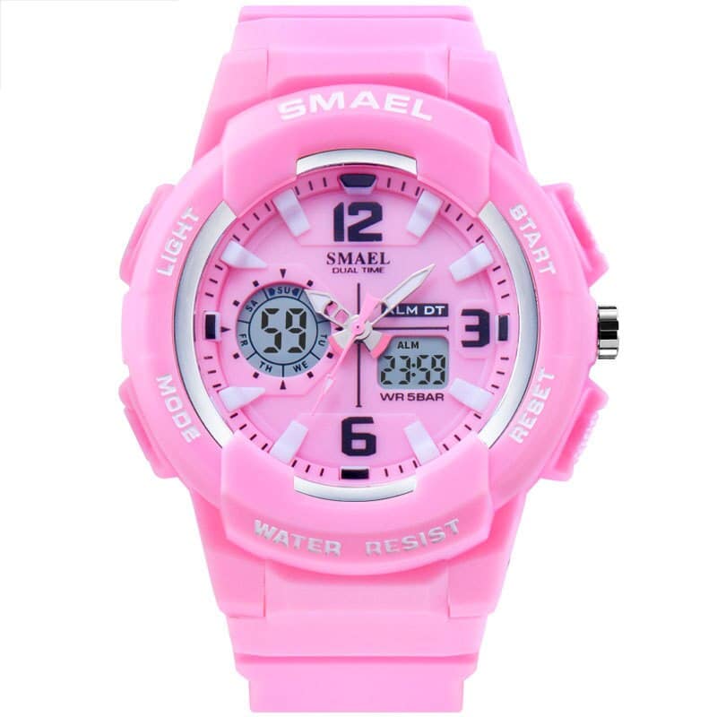 Women's Two Color Design LED Sport Watch - Dazpy