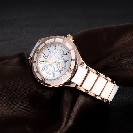 Women's Ceramic Strap Watches - Dazpy