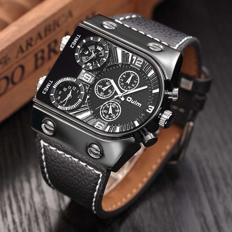 Casual Leather Wristwatch - Dazpy