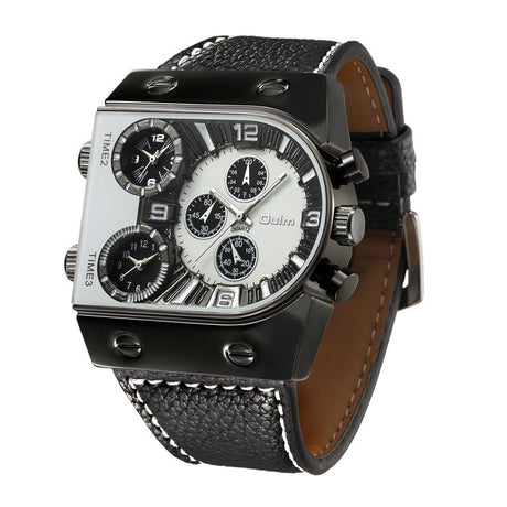 Casual Leather Wristwatch - Dazpy