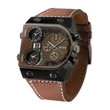 Casual Leather Wristwatch - Dazpy