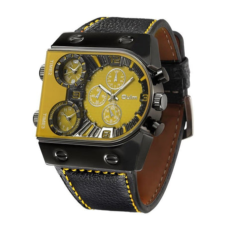 Casual Leather Wristwatch - Dazpy