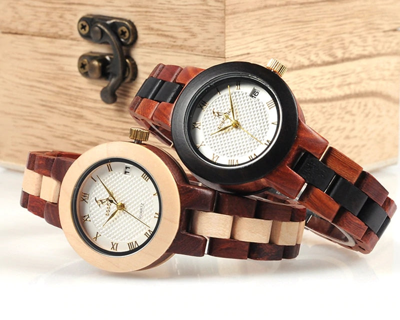 Wooden Women's Wristwatch - Dazpy