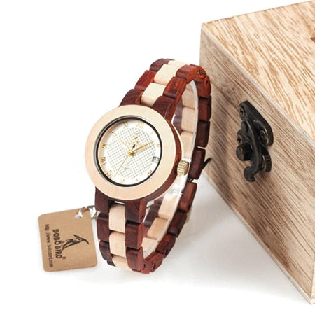 Wooden Women's Wristwatch - Dazpy