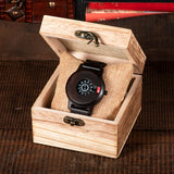 Men's Original Designed Wooden Quartz Wristwatch - Dazpy