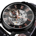 3D Leather Mechanical Automatic Skeleton Watches for Men - Dazpy