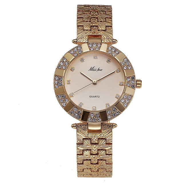 Classic Women's Gold Quartz Watches - Dazpy