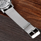 Men's Mesh Belt Quartz Watches - Dazpy