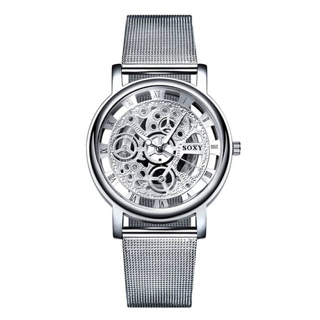 Men's Mesh Belt Quartz Watches - Dazpy