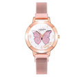 Women's Butterfly Style Magnetic Strap Quartz Watch - Dazpy