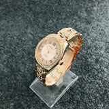 Women's Wristwatches with Roman Numerals and Rhinestone Decor - Dazpy