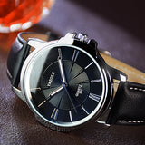 Glass Dual Elegant Men's Quartz Watch - Dazpy