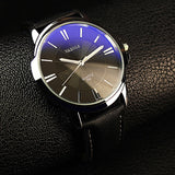 Glass Dual Elegant Men's Quartz Watch - Dazpy