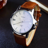 Glass Dual Elegant Men's Quartz Watch - Dazpy