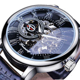 3D Elegant Luxury Mechanical Automatic Skeleton Watches for Men - Dazpy