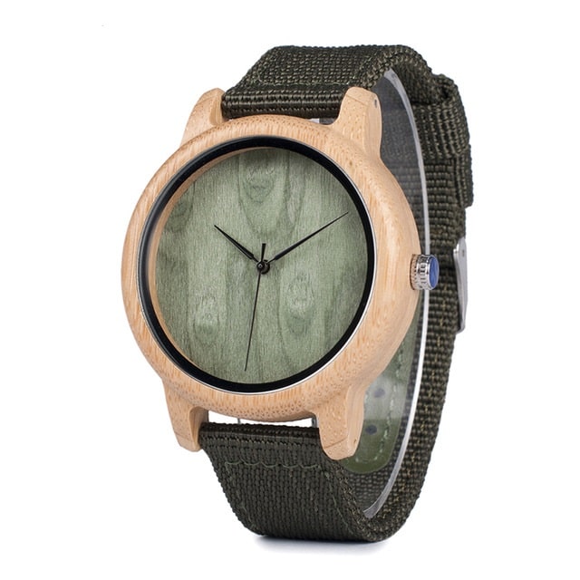 Fashion Casual Quartz Wood Men's Watch - Dazpy