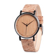 Fashion Casual Quartz Wood Men's Watch - Dazpy