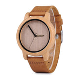 Fashion Casual Quartz Wood Men's Watch - Dazpy