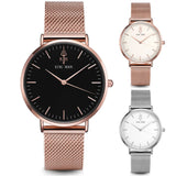 Luxury Quartz Stainless Steel Women's Watches - Dazpy