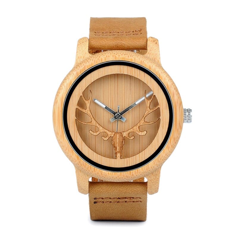 Fashion Casual Quartz Wood Men's Watch - Dazpy