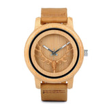 Fashion Casual Quartz Wood Men's Watch - Dazpy