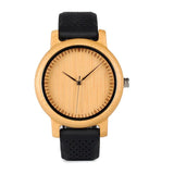 Fashion Casual Quartz Wood Men's Watch - Dazpy