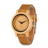 Fashion Casual Quartz Wood Men's Watch - Dazpy