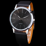 Men's Solid Casual Quartz Watch - Dazpy