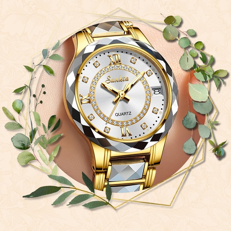 Women's Waterproof Bracelet Watch - Dazpy