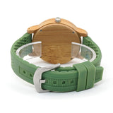 Women's Green Silicone Watch - Dazpy