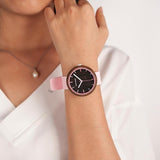 Women's Round Shaped Silicone Watch - Dazpy