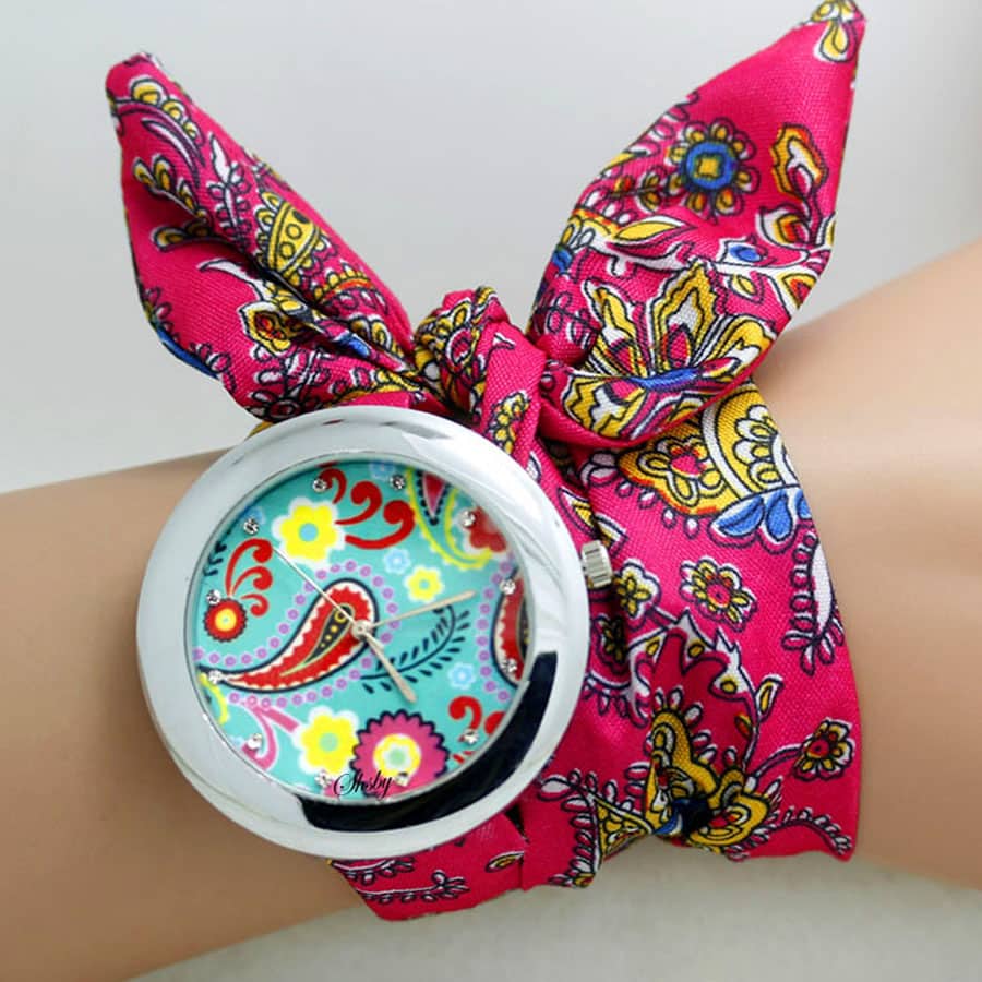 Ethnic Floral Watches With Wristbands - Dazpy