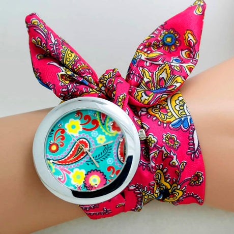 Ethnic Floral Watches With Wristbands - Dazpy