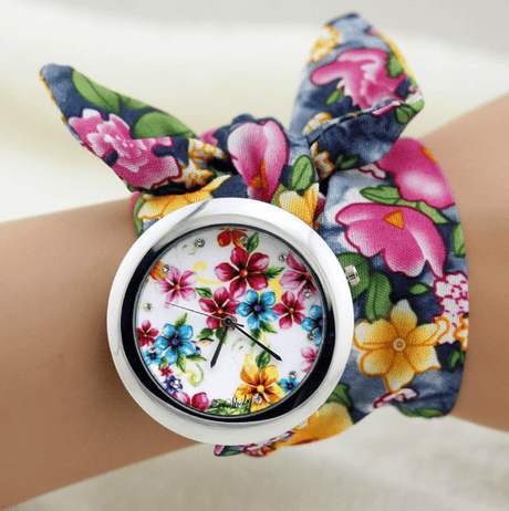 Ethnic Floral Watches With Wristbands - Dazpy