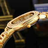 Luxury Diamond Stainless Steel Women's Watches - Dazpy