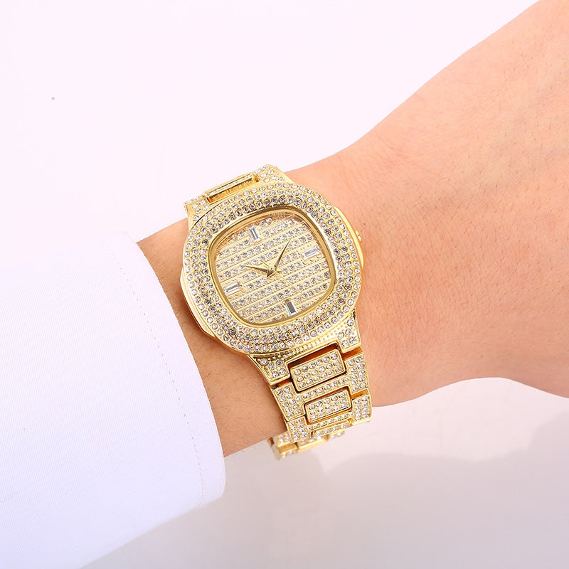 Luxury Diamond Stainless Steel Women's Watches - Dazpy