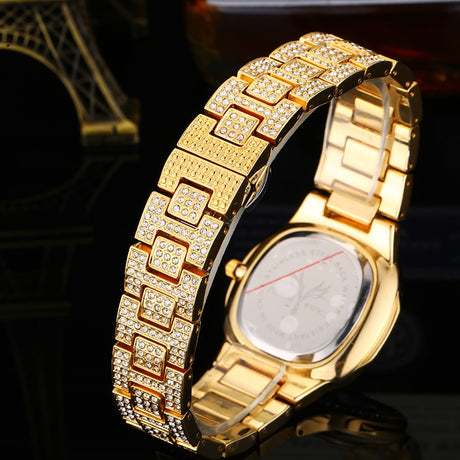 Luxury Diamond Stainless Steel Women's Watches - Dazpy