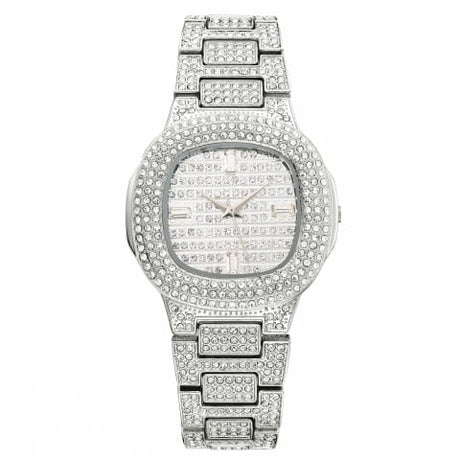 Luxury Diamond Stainless Steel Women's Watches - Dazpy