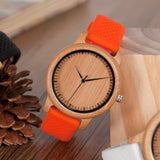 Women's Round Shaped Mechanical Silicone Watch - Dazpy