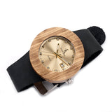 Trendy Laconic Style Wood and Leather Watches - Dazpy