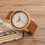 Cool Bamboo Wood Watch - Dazpy